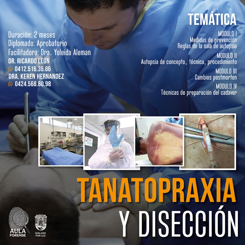 Tanatopraxia y Disección