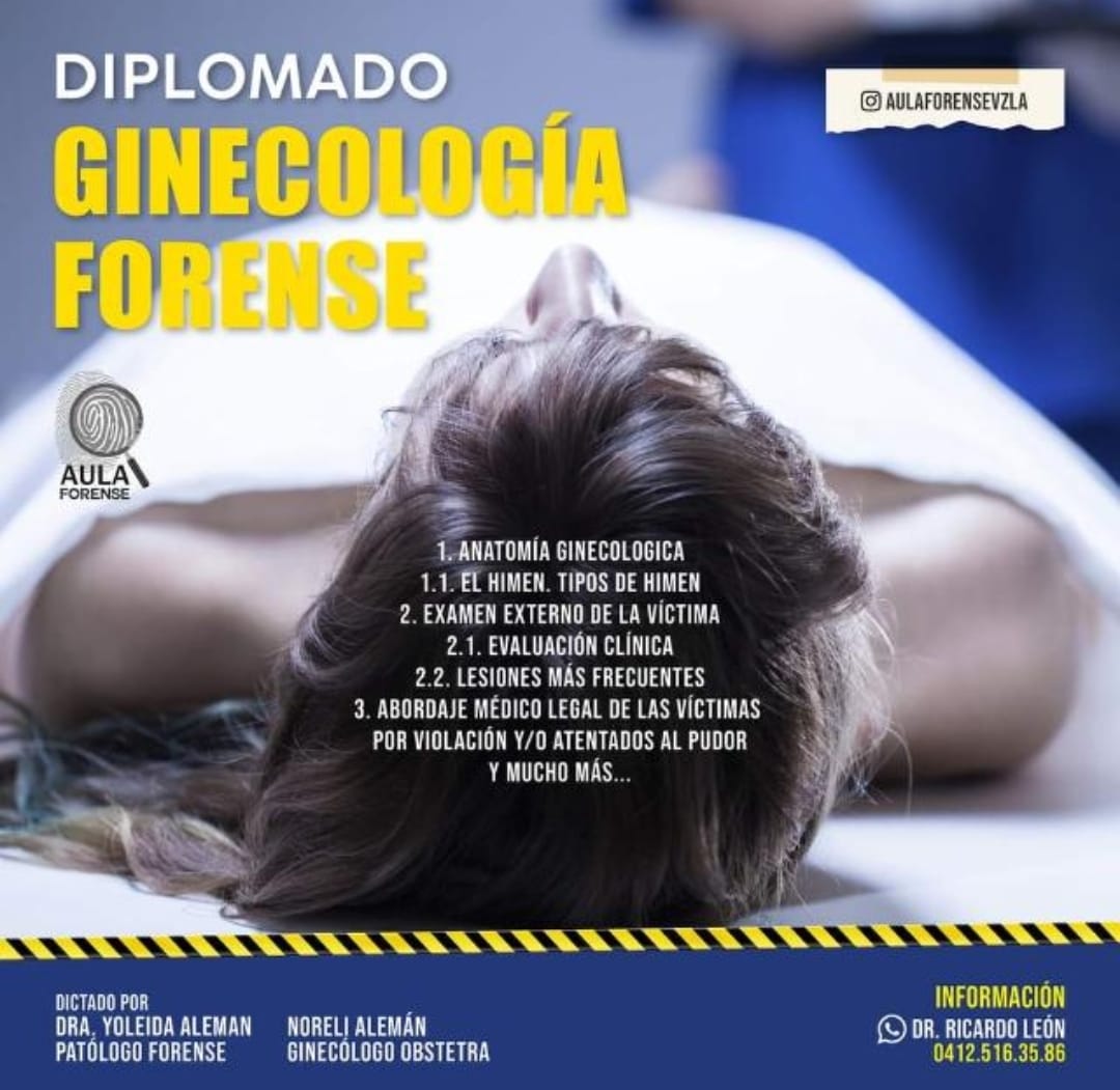 Diplomado ginecología forense